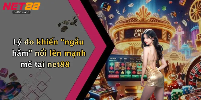 Lý do khiến “ngầu hầm” nổi lên mạnh mẽ tại net88